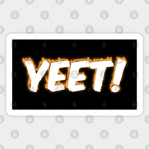 Yeet Magnet by Boo Face Designs